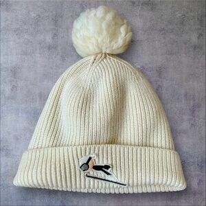 Karl Lagerfeld Pom Beanie